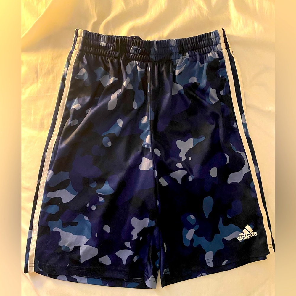 Adidas boys active athletic shorts - never worn